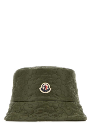 Olive green nylon reversible bucket hat MONCLER (L10933B00004M8780)