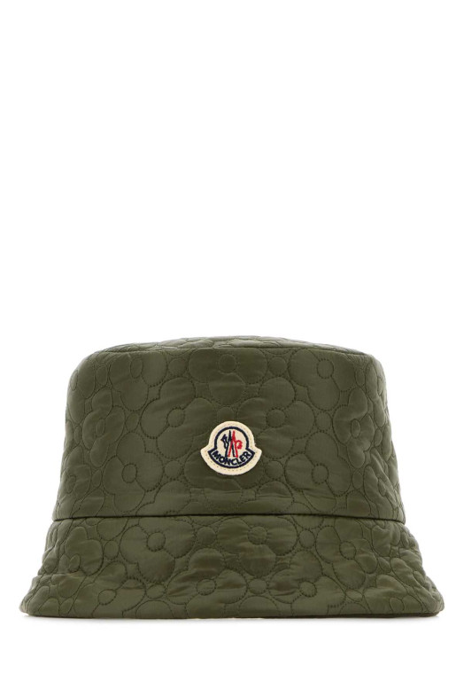 Olive green nylon reversible bucket hat MONCLER (L10933B00004M8780)