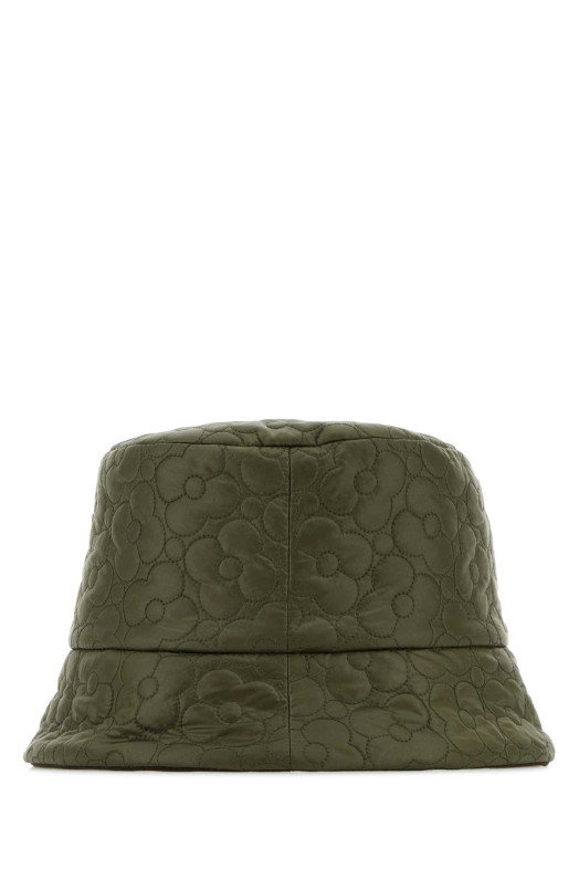 Olive green nylon reversible bucket hat MONCLER (L10933B00004M8780)