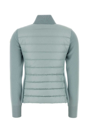 Pastel light blue nylon down jacket MONCLER (L10939B00031M1131)