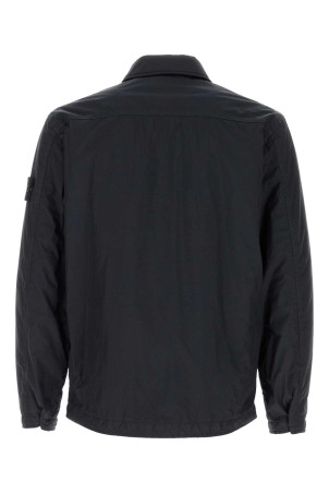 Midnight blue nylon jacket Black STONE ISLAND (L1S151200002S0A23)