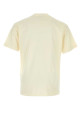 Cream cotton t-shirt White STONE ISLAND (L1S152100026S0057)