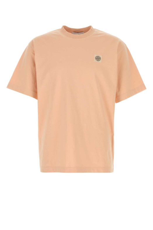 Peach cotton t-shirt STONE ISLAND (L1S152100030S0115)