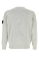 Light grey cotton blend sweater STONE ISLAND (L1S155100033S0N12)