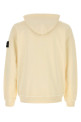 Cream cotton sweatshirt White STONE ISLAND (L1S156100032S0060)