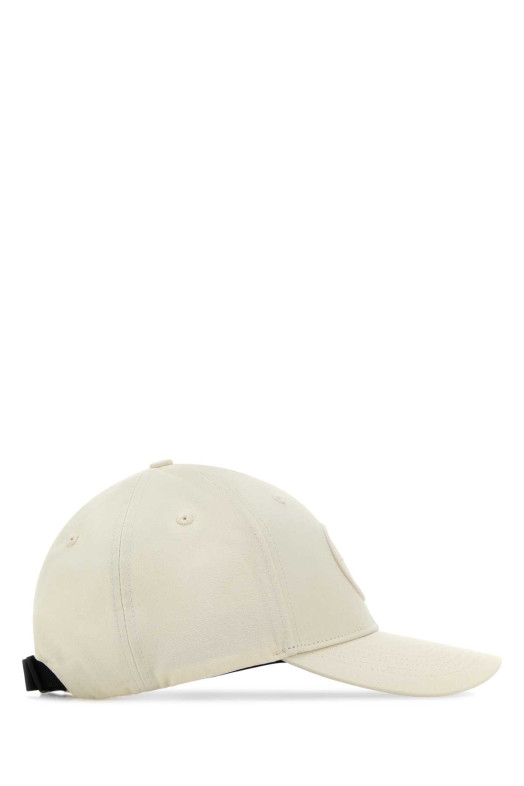 Ivory cotton baseball cap White STONE ISLAND (L1S159100013S0248)