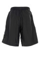 Black nylon bermuda shorts Black STONE ISLAND (L1S15L100006S0163)