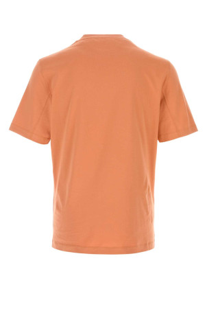 Orange cotton t-shirt BRUNELLO CUCINELLI (M0B131308)