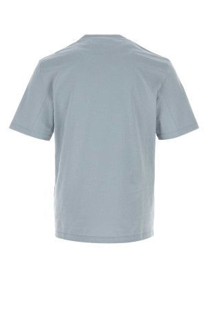 Powder blue cotton t-shirt BRUNELLO CUCINELLI (M0B131308)