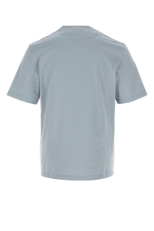 Powder blue cotton t-shirt BRUNELLO CUCINELLI (M0B131308)