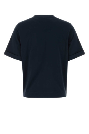 Dark blue cotton t-shirt BRUNELLO CUCINELLI (M0T81BZ100)