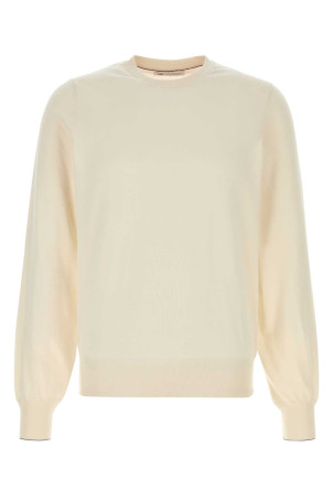 Ivory cotton sweater BRUNELLO CUCINELLI (M2900100)