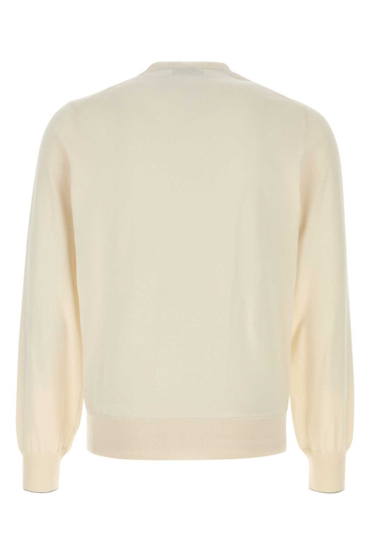 Ivory cotton sweater BRUNELLO CUCINELLI (M2900100)