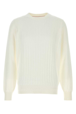 White cotton sweater BRUNELLO CUCINELLI (M29204000)