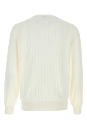 White cotton sweater BRUNELLO CUCINELLI (M29204000)