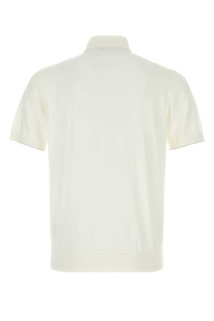 White cotton polo shirt BRUNELLO CUCINELLI (M29800125)