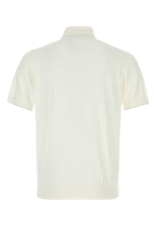 White cotton polo shirt BRUNELLO CUCINELLI (M29800125)