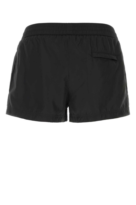 Black polyester swimming shorts Black DOLCE & GABBANA (M4E48TON0DK)