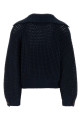 Blue cotton blend sweater BRUNELLO CUCINELLI (M89302602)