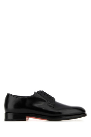 Black leather Ensley lace-up shoes SANTONI (MCCO17837PG4HOBR)