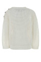 White crochet sweater BRUNELLO CUCINELLI (MDV762120)