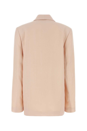 Pink viscose blend Minka blazer Pink LOULOU DE SAISON (MINKA)