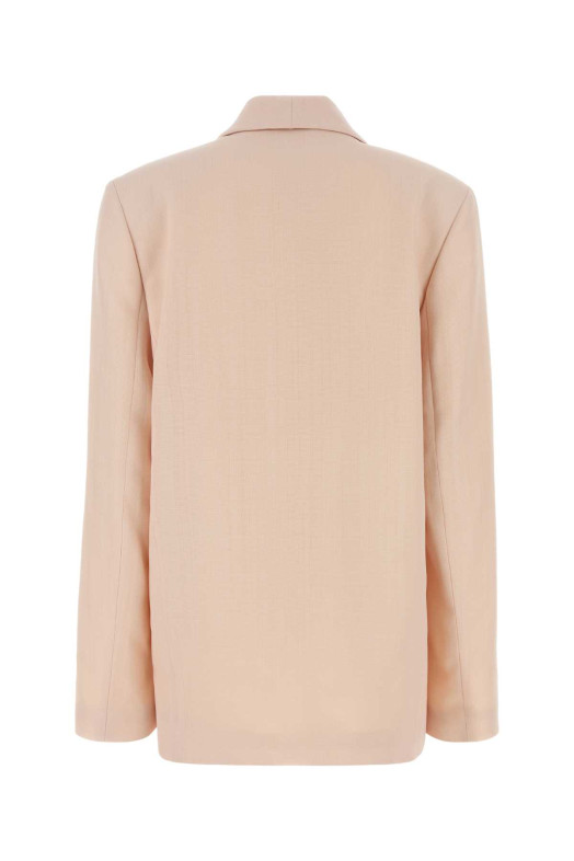 Pink viscose blend Minka blazer Pink LOULOU DE SAISON (MINKA)