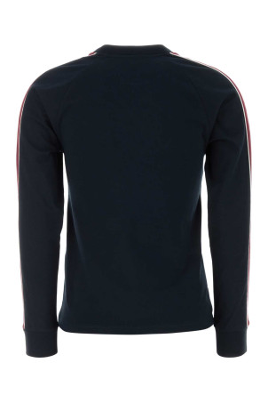 Midnight blue cotton t-shirt MIU MIU (MJLA24SOOO182D)