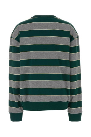 Embroidered cotton oversize t-shirt MIU MIU (MJLA39SOOO19DD)