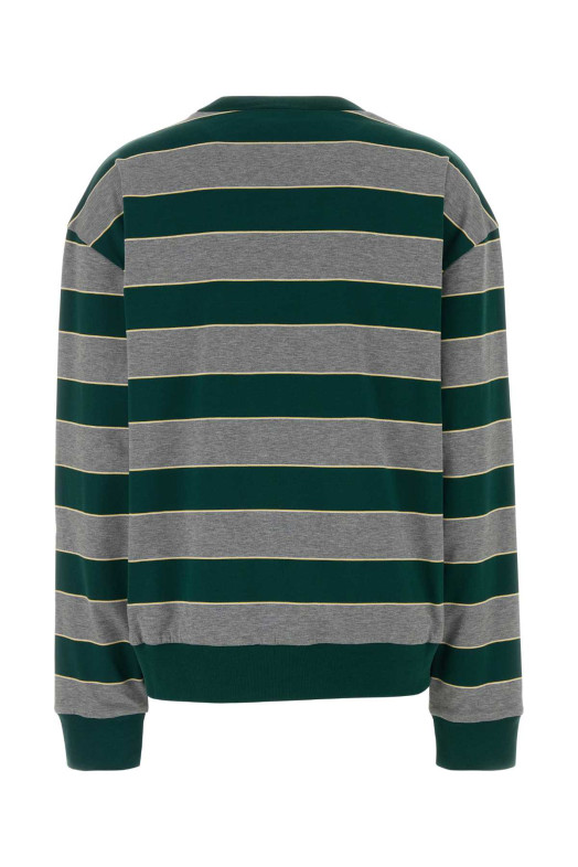 Embroidered cotton oversize t-shirt MIU MIU (MJLA39SOOO19DD)