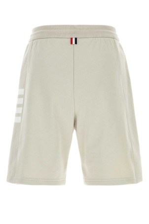 Sand cotton bermuda shorts THOM BROWNE (MJQ222A03037)
