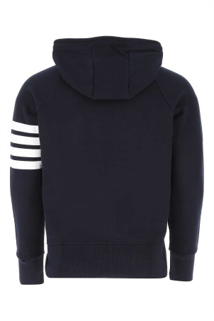 Navy blue cotton sweatshirt THOM BROWNE (MJT022H00535)