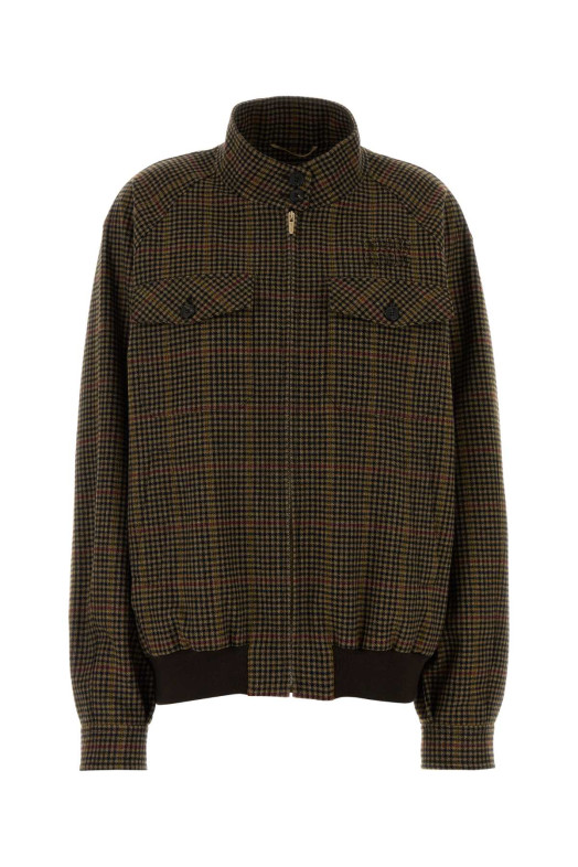 Embroidered wool jacket MIU MIU (ML1261SOOO181J)