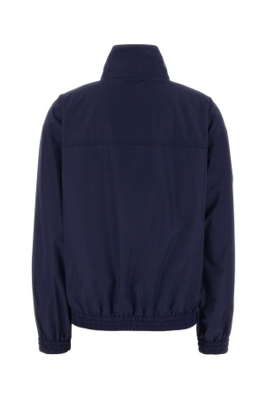 Blue polyester windbreaker MIU MIU (ML1461SOOO18VS)