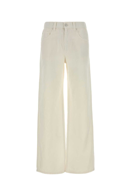 White denim jeans BRUNELLO CUCINELLI (ML996P4053)