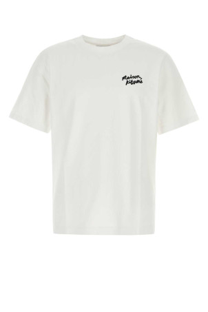 White cotton t-shirt MAISON KITSUNE (MM00126KJ7025)