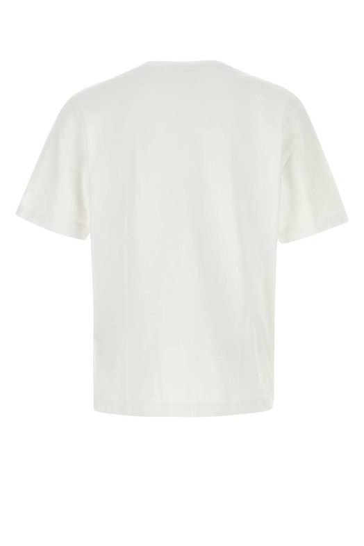 White cotton t-shirt MAISON KITSUNE (MM00126KJ7025)