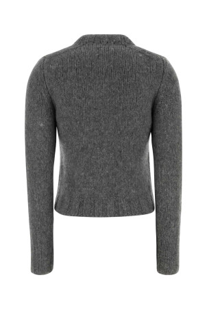 Grey cashmere cardigan MIU MIU (MMF00JSOOO18SQ)