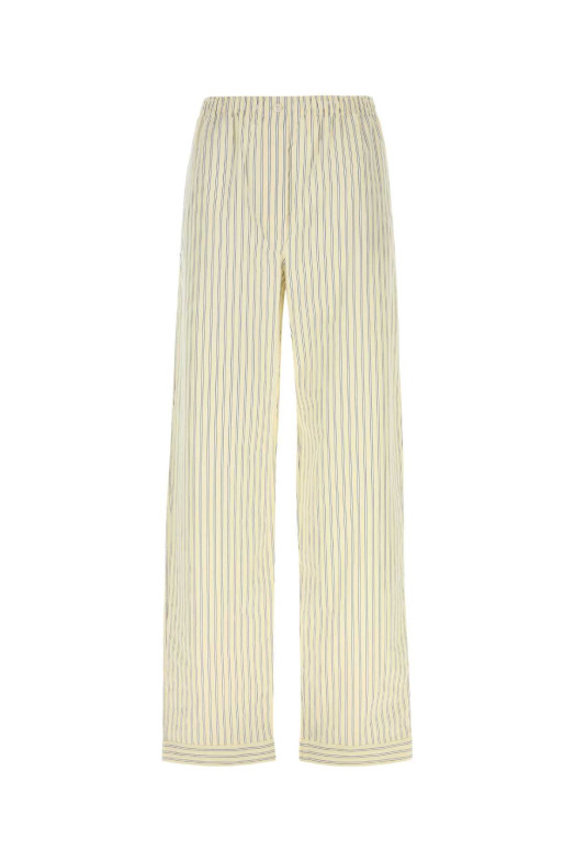 Embroidered poplin pyjamas pant MIU MIU (MP1829SOOO180U)