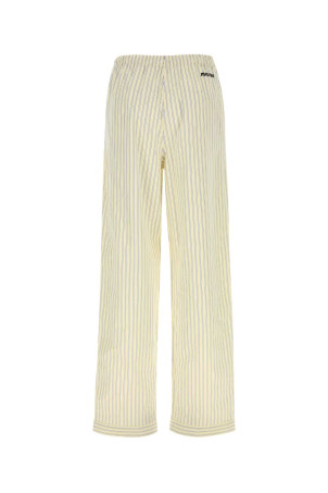 Embroidered poplin pyjamas pant MIU MIU (MP1829SOOO180U)