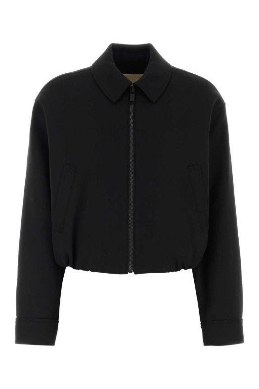 Black twill bomber jacket Black MICHAEL BY MICHAEL KORS (MR620KRF23)