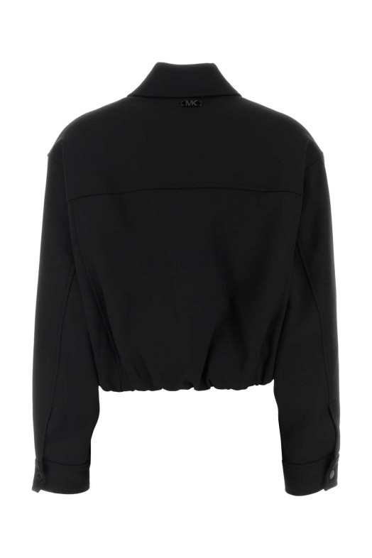 Black twill bomber jacket Black MICHAEL BY MICHAEL KORS (MR620KRF23)