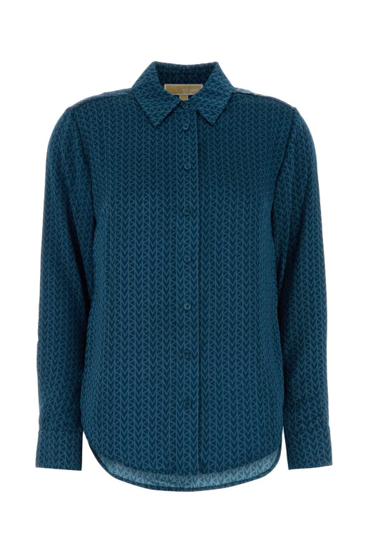 Printed satin shirt MICHAEL BY MICHAEL KORS (MR640V6KH6)