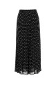Printed crepe skirt White/Black MICHAEL BY MICHAEL KORS (MR670J5K9J)
