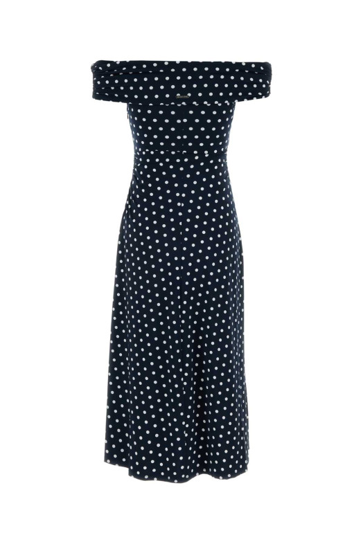 Printed stretch jersey dress Blue MICHAEL BY MICHAEL KORS (MR683GLKA7)