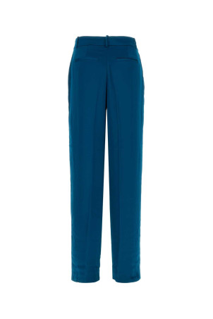 Blue satin pant MICHAEL BY MICHAEL KORS (MT530VRAYJ)