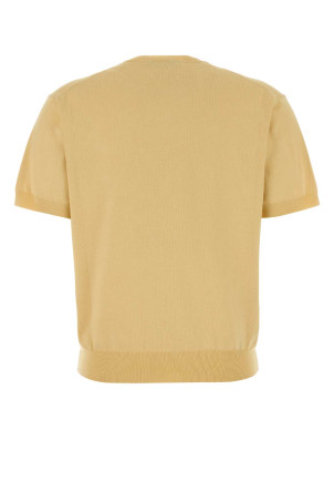 Yellow knit t-shirt PRADA (P24B3DSOOO19DA)