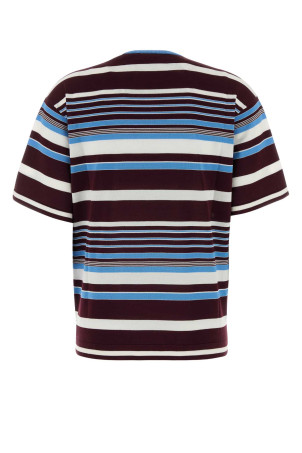 Embroidered cotton t-shirt PRADA (P24B3HSOOO19BR)