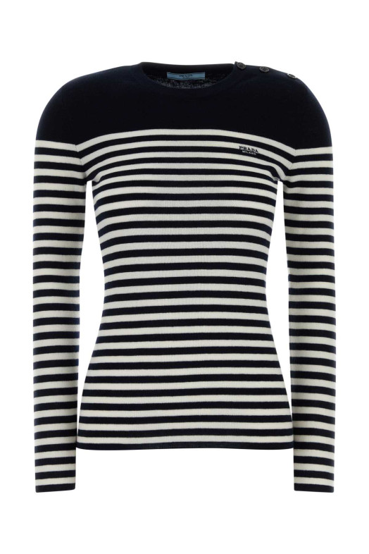 Embroidered wool sweater PRADA (P24Z2QSOOO19IH)