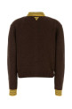Brown cashmere blend cardigan PRADA (P25O18SOOO19IL)